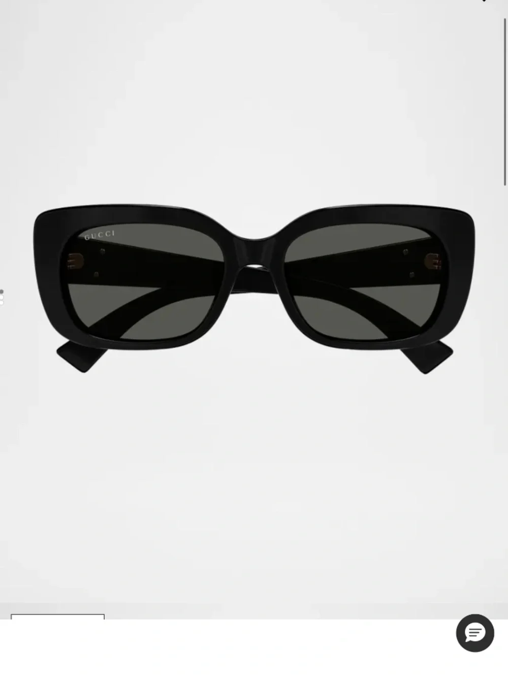Gucci GG Muse 51mm Acetate Rectangular Sunglasses